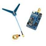 Matek System Mateksys VRX-1G3-V2 VTX-1G3 1.3GHz Video 2CH 9CH 9CH Wid Band RC Drone Long Range G0ggles